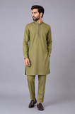 Front Embroidered 2-Piece Gents Suit — Zinc — My Link for ALL