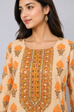Neck Embroidered 2-Piece Plain Lawn Suit — A — My Link for ALL