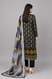 3-Piece Elegant Lawn Suit with Embroidered Dupatta — My Link for ALL