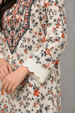 Neck Embroidered 2-Piece Lawn Suit — D — My Link for ALL