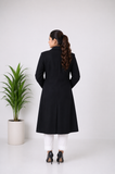 Midnight Noir Tailored Long Coat — My Link for ALL