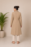 Premium Tailored Beige Wool-Blend Overcoat — My Link for ALL