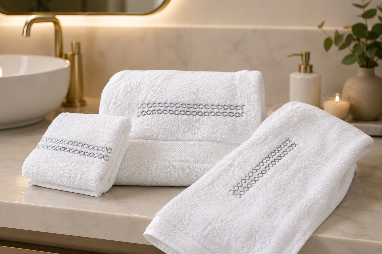 Cotton Bath Towel White — My Link for ALL