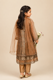 Embroidered Girls 3-Piece Frock Set with Dupatta — My Link for ALL