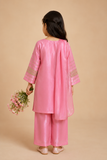 Embroidered 3-Piece Girls Suit