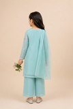 Embroidered Girls 3-Piece Suit