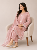Elegant Lawn Suit with Dupatta — No. 180