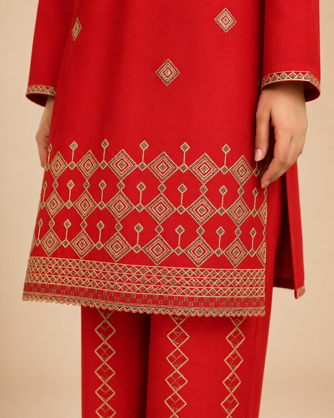 Girls Occasion 3-Piece Suit — No. 023