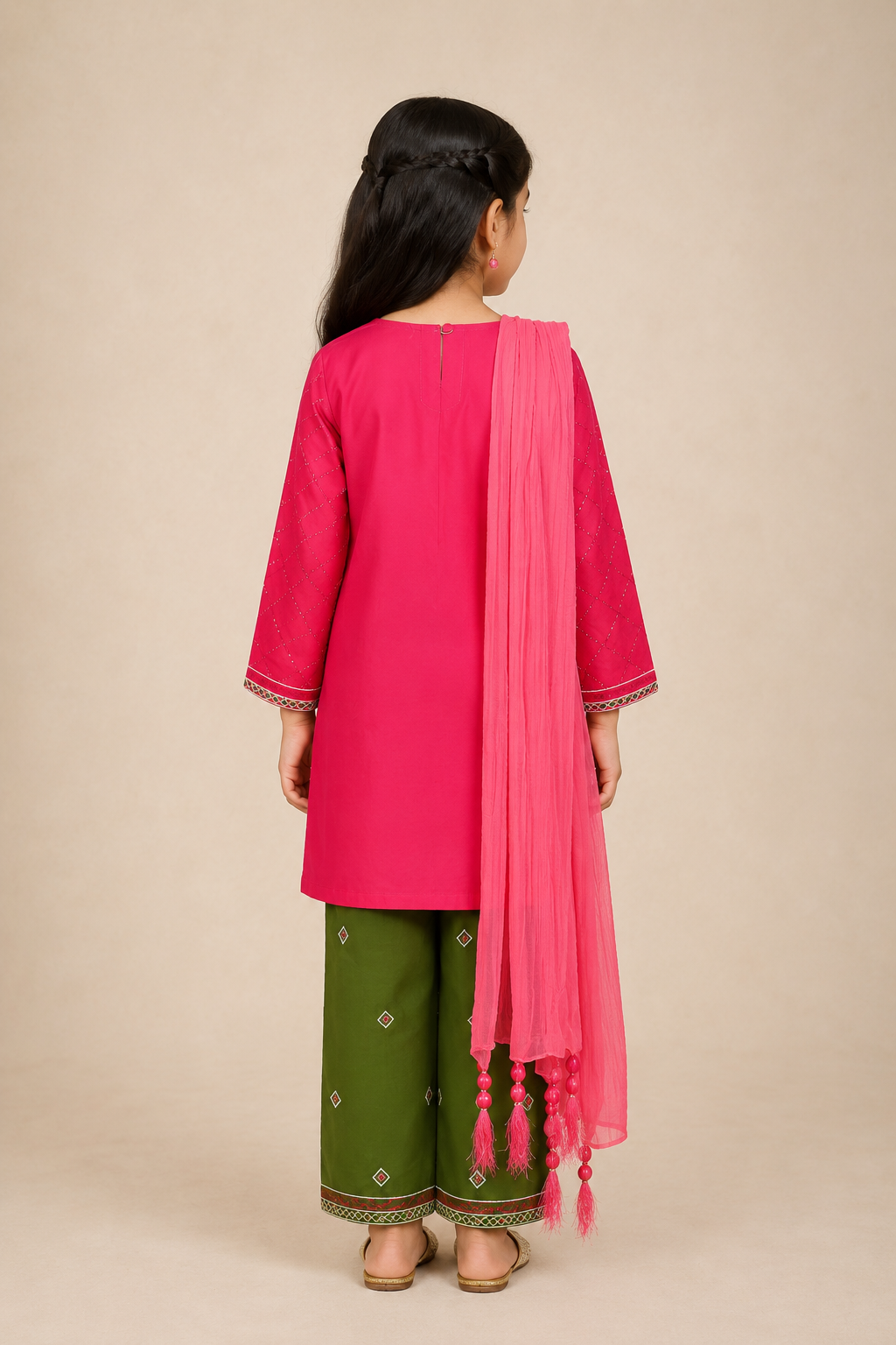 Girls Occasion 3-Piece Suit