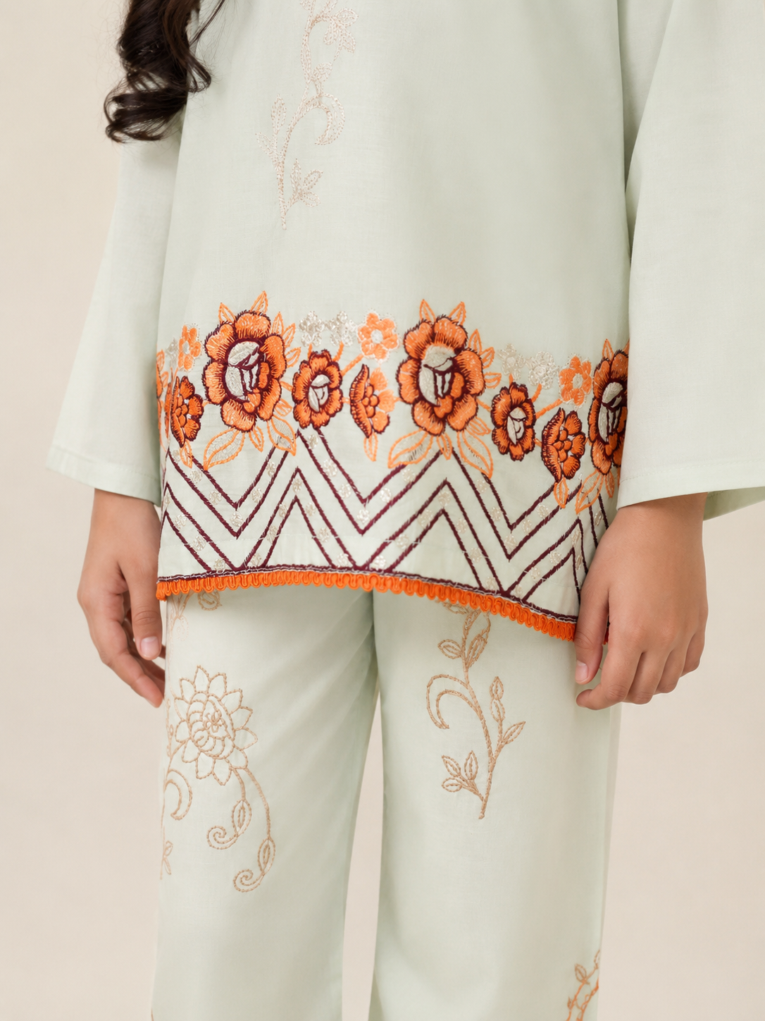 Girls Occasion 3-Piece Suit — No. 089