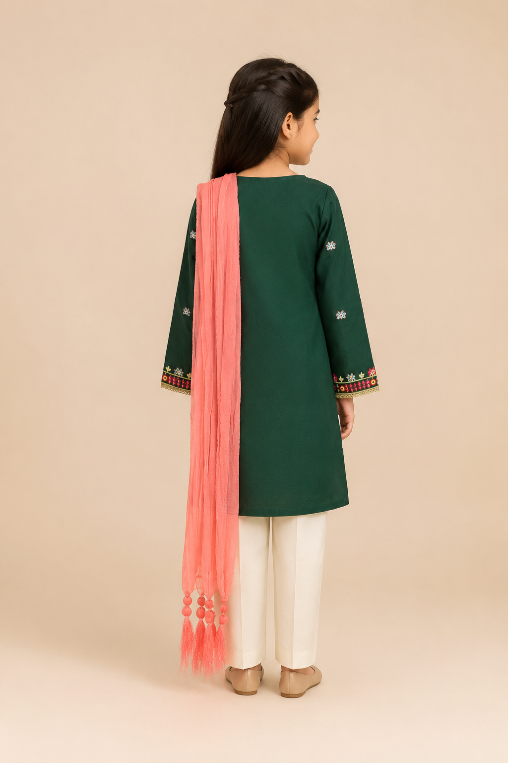 Girls Occasion 3-Piece Suit — No. 027