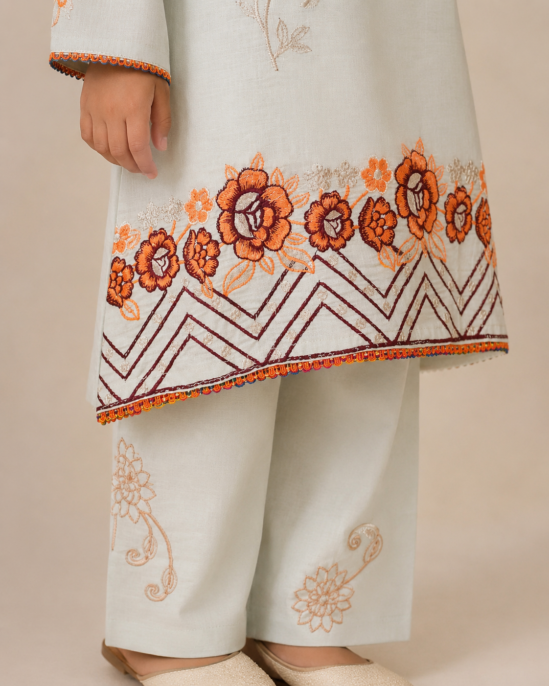 Girls Occasion 3-Piece Suit — No. 026