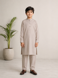Beige 2-Piece Children's Suit