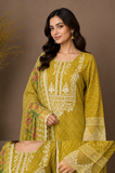 3 piece embroided suit