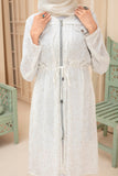 Pristine White Safari-Cut Modest Tunic