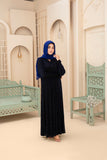 Midnight Velvet Abaya Set