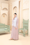 Elegant Lavender Abaya