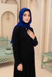 Midnight Velvet Abaya Set