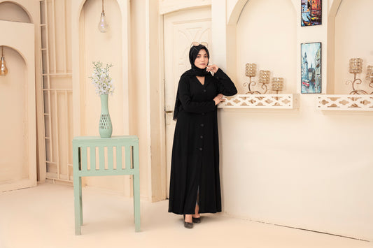 Abaya Noire Classique