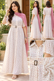 Blush Blossom Floral  Dress