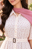 Blush Blossom Floral  Dress
