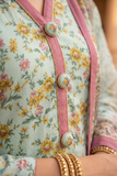 Premium Sommer-Slub-Baumwoll-Blumen-Suite