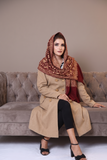 Luxury Double-Breasted Beige Trench Coat