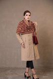 Luxury Double-Breasted Beige Trench Coat