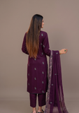 Königsblaue bestickte Kurti mit Smaragdakzenten