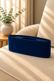 Plain Velvet Peci Cap in Royal Blue