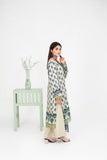 Earthy Sage & Cobalt Floral Ensemble
