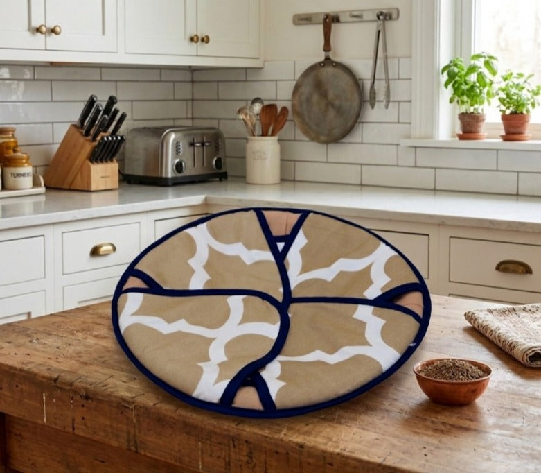 Handcrafted Insulated Tortilla Warmer and Roti Basket