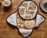 Handcrafted Insulated Tortilla Warmer and Roti Basket