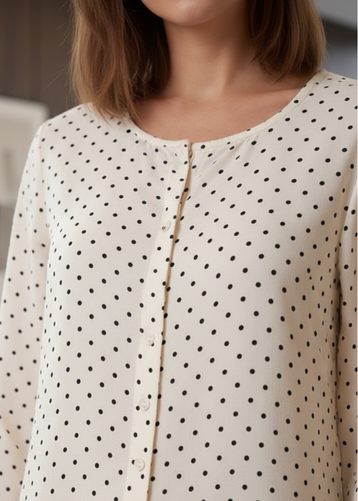 Polka Dot Button-Down Abaya — My Link for ALL