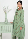 Goldstaubbedrucktes 3-teiliges Ensemble in Dusty Mint
