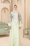The Enchanted Floral Silk Abaya — My Link for ALL