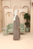 The Earth-Tone Executive Abaya