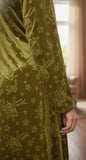 Die Olive geprägte Pulchi Abaya